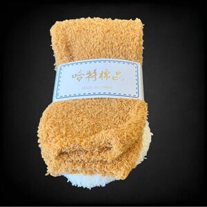 New Cute Fluffy Warm Cat Paw Print Socks